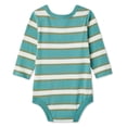 thumbnail image 2 of George Baby Boys' Striped Bodysuit, 2 of 2