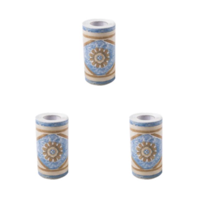 maskred Self-adhesive Wallpaper Border Sticker For Convenient Installation Decorative style 6 3Set