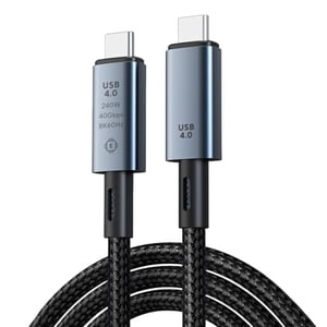 [240W 40Gbps] USB C Cable Compatible with Thunderbolt 4 Cable 3ft, USB Type C Display Cable 8K 60Hz for Thunderbolt 3 Cable, Fast Charger USB C to C Cable, USBC to USBC Cable Charger Fast Charging