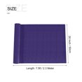thumbnail image 2 of Unique Bargains Crepe Paper Roll Crepe Paper Decoration 7.5ft Long 20 Inch Wide, Dark Blue, 2 of 5