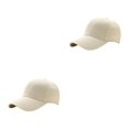 thumbnail image 3 of relayinert Lightweight And Breathable Sun Cap Sporty Style For Outdoor Enthusiasts Adjustable Strap Polyester Outdoors Sun Cap beige 2Set, 3 of 6