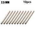 thumbnail image 1 of Bgsha 10Pc 0.8-4mm Rotary Burr Core Drill Bit Engraving 2.35mm For Glass Tile, 1 of 5