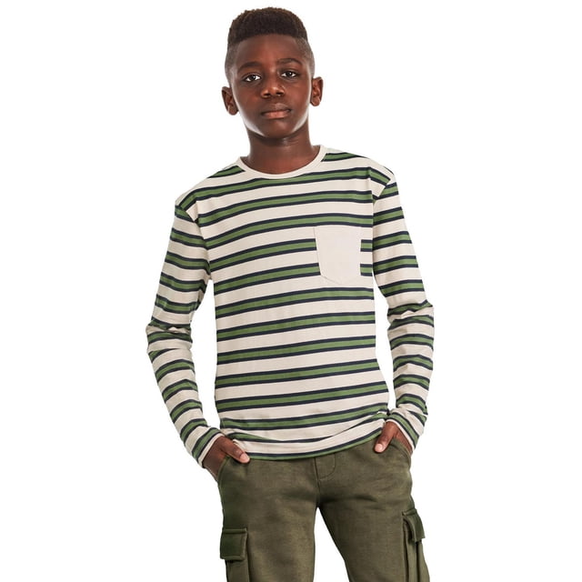 George Boys' Oversized Long-Sleeve T-Shirt