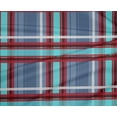 thumbnail image 4 of oneOone Polyester Lycra Fabric Madras Check Decor Fabric Printed BTY 56 Inch Wide, 4 of 4