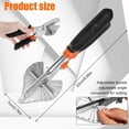 thumbnail image 3 of weibbin Miter Shears 45-135 Degree Multi-angle Scissors – Precision Angle Cutter for Molding, Shoe Molding, Quarter Round, PVC, Wood Trim, MDF, Heavy-Duty Multi-Angle Cutting Tool, 3 of 5