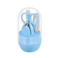 thumbnail image 1 of ziyahi 4pcs Baby Nail Care Set Infant Nursing Manicure Nails Trimmer Scissors Clippers with Cartoon Animals Storage Box, 1 of 8