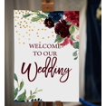 thumbnail image 2 of Darling Souvenir MADE WITH LOVE Watercolor flowerLargeWelcomeSign, Decorative PosterWelcomeTo Our Wedding Poster For Easel Wedding Collection- 18x12, 2 of 5