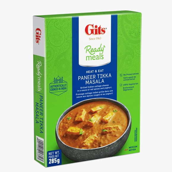 Gits Heat & Eat Paneer Tikka Masala, 285g