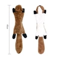 thumbnail image 3 of jinwen Large Dogs Toy Pet Chew Squeak Squeaky Toys Interactive Tough Gift Squirrel, 3 of 8