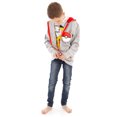thumbnail image 3 of Pokemon Boys Grey Pokeball Pikachu Characters Print Hoodie (9-10 Years), 3 of 7