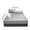 Grey, variant on Birdeem Class A Ice Silk Cool Mat for Naked Sleeping in Summer Conditioning Mat Machine Washable Folding Mattress Cover Soft Mat