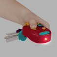 thumbnail image 4 of Battat Toy Keys - 3 Keys & Remote with 4 Fun Sounds - Mini Flashlight - Toy car Keys with Fob for Baby, Toddler - Light & Sound Keys - 6 Months + Red,, 4 of 7