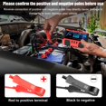 thumbnail image 2 of CHOK Intelligent Automatic Car Battery Charger 12/24V 6A Pulse Repair Starter AGM/GEL Yellow, 2 of 13