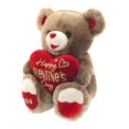 thumbnail image 4 of Way To Celebrate Valentine Sweetheart Teddy, Brown, 4 of 5
