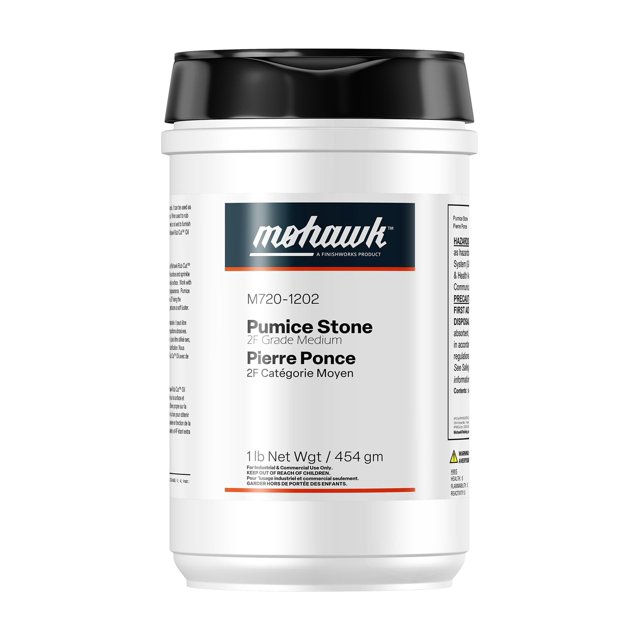 Mohawk Finishing Products Pumice Stone, 2F Grade Medium Pumice Powder, M720-1202, 1 lb