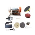 thumbnail image 4 of Almencla Mini Bench Grinder Bench Grinding Tool DIY Supplies Multifunction Sturdy Benchtop Sander Polisher for Tabletop Edge Polishing G, 4 of 8