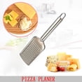 thumbnail image 1 of Oleegame 1 Pce Rouleau de Papier d'Aluminium Râpe de Cuisine à Fromage Portative Zesteur en Acier Inoxydable pour Cuisine, Salle à Manger et Bar Argent, 1 of 5