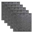 thumbnail image 1 of Great Lakes Tin Jamestown Pewter 2ft x 2ft Lay In Ceiling Tiles (5 Pack), 1 of 6
