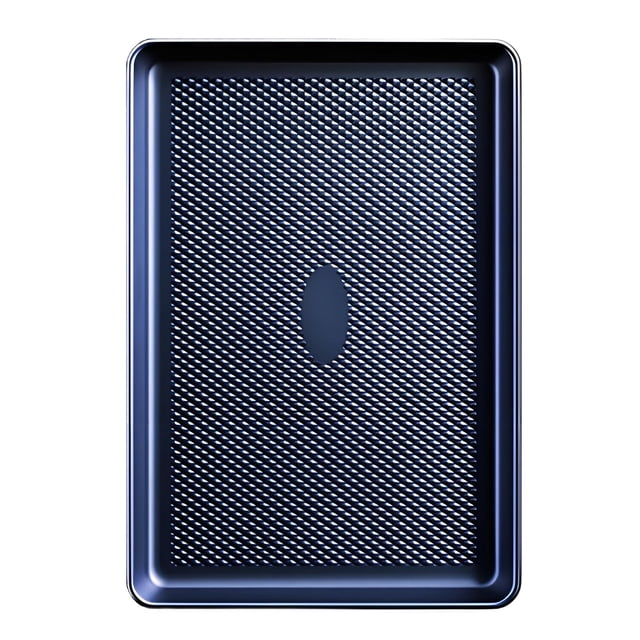 Hearth & Gear Non Stick Bakeware Heavy Duty Steel Cookie Sheet For Even Heating Oven Baking Pans For Baking Roasting And Cooking Wire Tray Cooking Baking Rack Stoneware Baking Sheet Half Sheet Pan