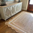 thumbnail image 3 of Handmade Braided Natural Pure Jute Area Rugs ,Home Décor Rugs Size 2 x 2 Feet Square ( 60 cm x 60 cm ), 3 of 4