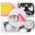 thumbnail image 2 of Mixing Bowls with Lids for Kitchen - 25 PCS Stainless Steel Nesting Colorful Mixing Bowls Set for Baking,Mixing,Serving & Prepping,Size 5, 3.7, 2.8,, 2 of 7