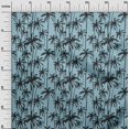 thumbnail image 3 of oneOone Rayon Baby Blue Fabric Tropical Tree Craft Projects Decor Fabric Printed By The Yard 56 Inch Wide, 3 of 4