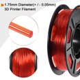 thumbnail image 3 of Unique Bargains 3D Printer Filament 1.75mm TPU Filament Dimensional Accuracy +/- 0.05mm Red, 3 of 7