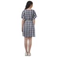 thumbnail image 4 of Moomaya Printed Moss Georgette Dresses Women A-Line Tunic With Drawstring Belt, 4 of 4