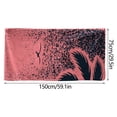thumbnail image 3 of Microfiber Beach Towel Super Colorful Bath Towel Sandproof Beach Blanket Multi-Purpose Towel For Travel Swimming Pool 30x60 Inch, 3 of 8