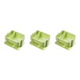 thumbnail image 1 of Transemion Support d'Éponge de Maquillage 2 Compartiments Détachable Porte-Soupape Vert 3Set, 1 of 6