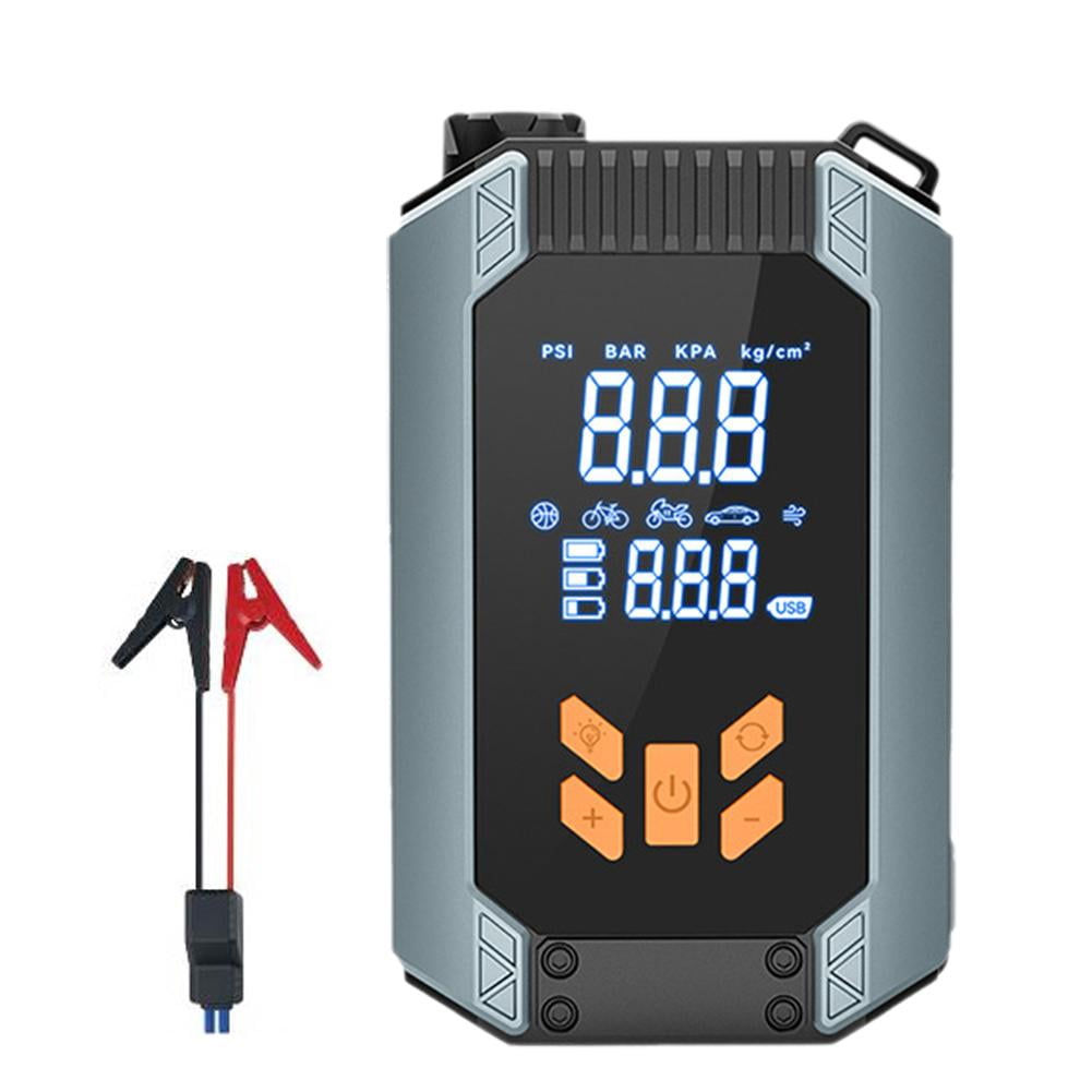2 In 1 Car Jump Starter & air Pump 150PSI air Compressor Power Bank Booster