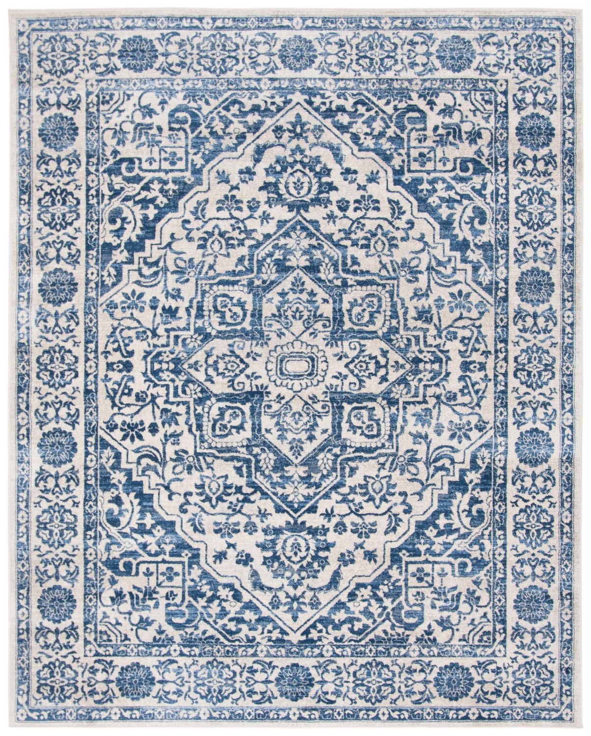 SAFAVIEH Brentwood Jaymz Floral Bordered Area Rug