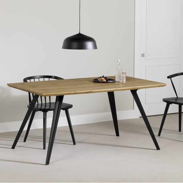 Dining Table with Metal Legs from the collection Flam South Shore