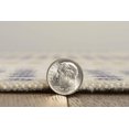 thumbnail image 3 of Outdoor Washable Delray Ivory & Blue 7' x 9' Area Rug, 3 of 9