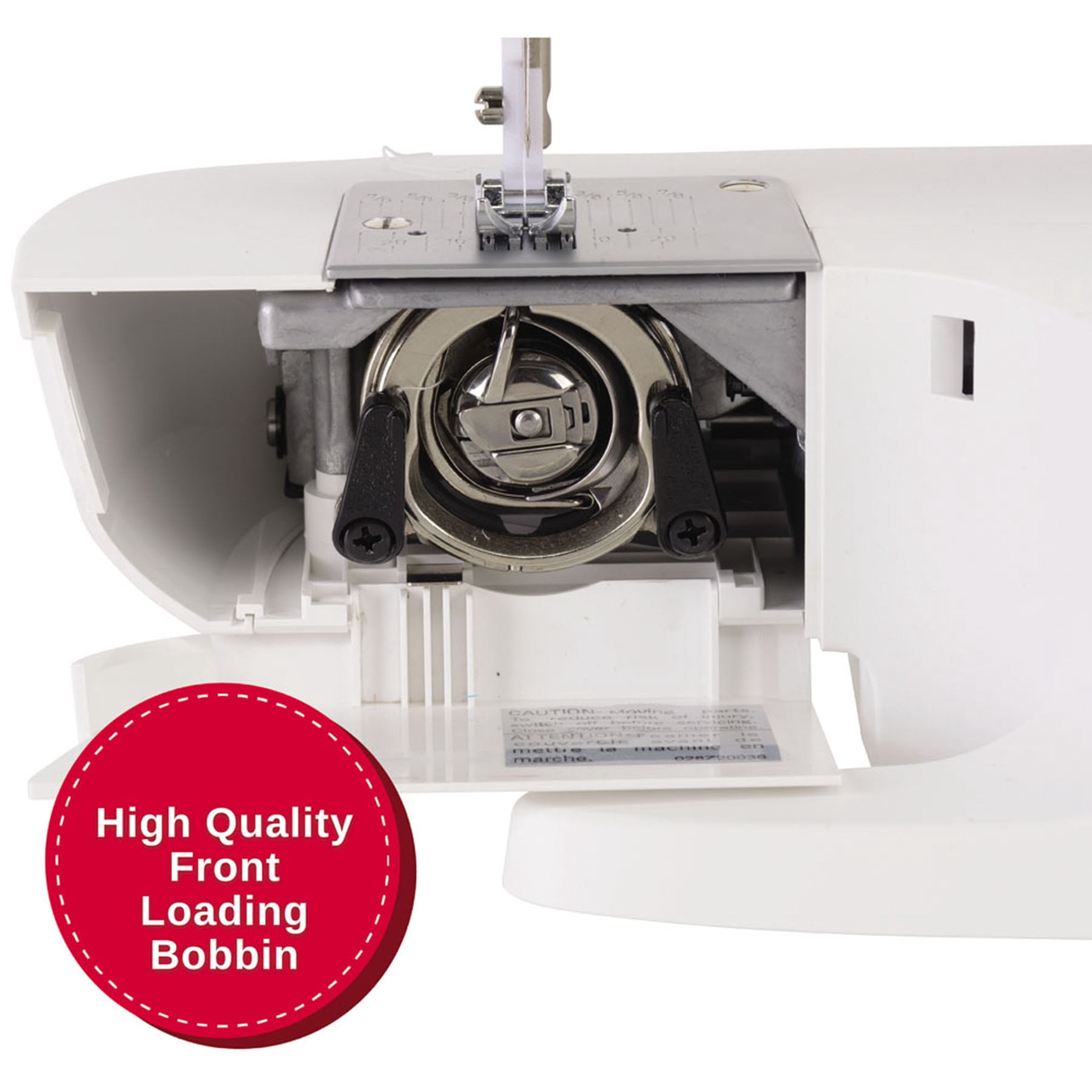 SINGER® M1500 Portable Mechanical Sewing Machine for Beginners, 6 Built-In Stitches and Accessories
