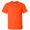 thumbnail image 1 of Gildan T-shirt Ultra Coton pour Homme, Orange, Grand, 1 of 1