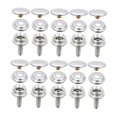 thumbnail image 3 of Boutons Pression Métalliques Jeans Vestes Cuir Robuste Boutons Pression 10 Ensemble, 3 of 8