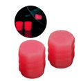 thumbnail image 1 of 2x Car Valve Caps Covers Luminous for Universal Stem Caps Cars Electric Vehicle Red, 1 of 7