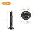 thumbnail image 2 of Unique Bargains Phillips Head Self Tapping Screws, 100pcs #10x1-1/4' Sheet Metal Screw, 2 of 4