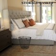 thumbnail image 4 of Milisten Metal Wire Basket Storage Organizer Desktop Container Iron Storage Basket Fruit Holder (L), 4 of 6
