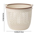 thumbnail image 3 of TIMIFIS Bathroom Laundry Basket Portable Dirty Clothes Basket Dirty Clothes Storage Basket Large Clothes Rack Laundry Basket Bathroom Hollow Dirty Clothes Basket Closet Organizer, 3 of 6