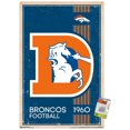 thumbnail image 1 of NFL Denver Broncos - Retro Logo 14 Wall Poster, 22.375" x 34", 1 of 5
