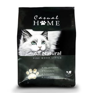 Casual Home 100% Bois de pin naturel Pellets de bois de litière de chat non incrustés