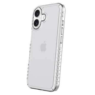 onn Coque transparente stylisée en gel pour iPhone 17