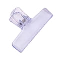thumbnail image 3 of Sentmoon Clear Clips for Hanging Plastic Clip Transparent Dovetail Clip Data Clip Study Office Supplies Long Tail Clip Small Bills Clip Small Size Transparent Clip Food Clip, 3 of 7