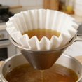 thumbnail image 5 of 100 Paper Coffee Filters, Ngxiha Coffee Filters Small Coffee Maker Single Coffee Pot Pour Over Coffee Makers, 5 of 5