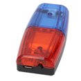 thumbnail image 3 of Mini LED Strobe Light, Plastic Warning Shoulder Light  For Cycling Red And Blue,Yellow,Blue And Yellow,Red,Transparent, 3 of 8