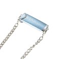 thumbnail image 1 of ziyahi Alloy Mobile Phone Back Clip Portable Adjustable Fashionable Removable Anti-lost Replacement Outing Chain Accessories Blue Silver, 1 of 5