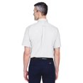 thumbnail image 2 of Harriton Chemise à Manches Courtes en Sergé pour Hommes Easy BlendTM avec Libération de Taches, 2 of 3
