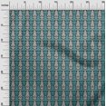 thumbnail image 2 of oneOone Georgette Viscose Fabric Paisley & Floral Ikat Print Fabric BTY 42 Inch Wide, 2 of 4